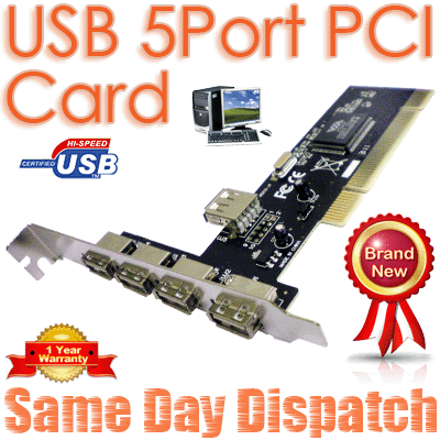 USB 2 eSata SATA Dos Bootable IDE UDMA PCI Adapter Card  