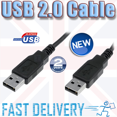 USB V2 0 Firewire Data Printer PC  Laptop Cable 25cm 1M 1 5M 2M 2